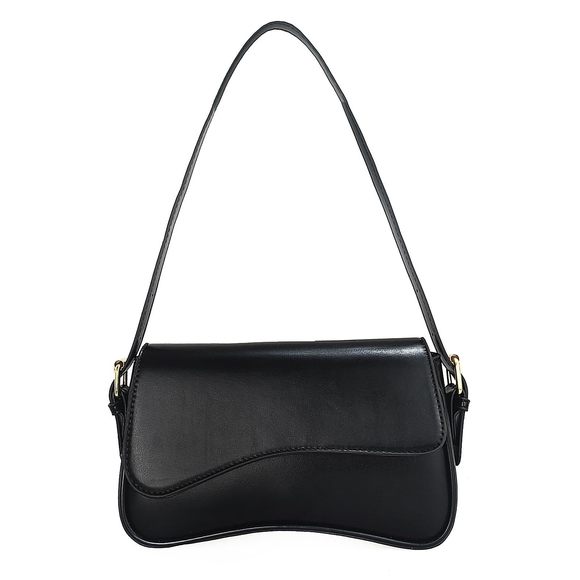 Saddle Shoulder Bag Y2K Trendy Vegan Leather Purse Retro Hobo Handbags :P - Picture 1 of 6